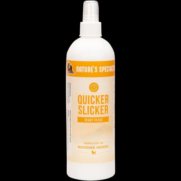 Nature&#039;s Specialties Quicker Slicker Ready to Use Detangling and 16 Ounce 