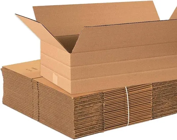 Shipping Boxes Medium 24&#034;L X 12&#034;W X 6&#034;H, 20-Pack | Corrugated Cardboard Box for