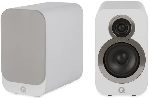 Q Acoustics 3010i BookShelf Speakers - Pair - White