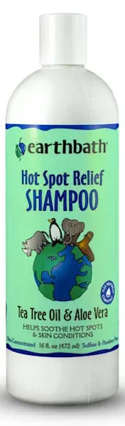 Earthbath Hot Spot Relief Tea Tree & Aloe Vera Shampoo