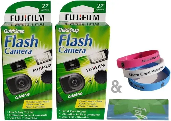 Fujifilm QuickSnap Flash 400 Disposable 35mm Camera