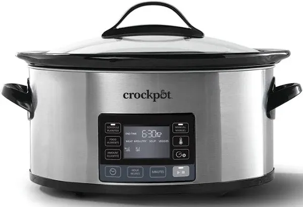 Crock-Pot Crock Pot 6qt My Time Slow Cooker - Silver