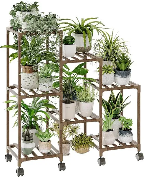 Plant Stand with Wheels