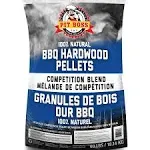 100% All-Natural Hardwood Competition Blend BBQ Grilling Pellets, 40 Pound Bag