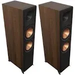 Klipsch Reference Premiere RP-8000F II Floorstanding Speaker Pair Walnut