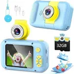 Kid Camera,ARNSSIEN Camera for Kid,2.4in IPS Screen Digital Camera,180