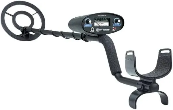 Bounty Hunter Tracker IV Black 9V Alkaline Battery Audio Alert Metal Detector 51