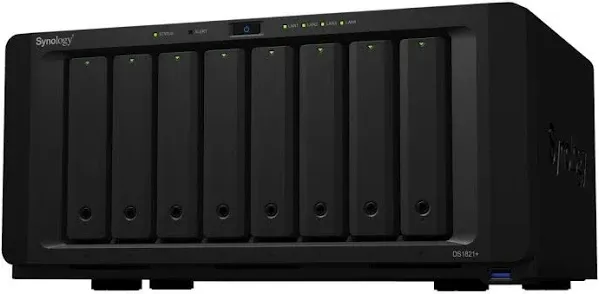 Synology DiskStation DS1821 Diskless 8 bay Desktop NAS