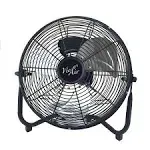 Vie Air 20 in. Industrial Tilting High Velocity 3 Speed Metal Floor Fan