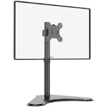 WALI Free Standing Single LCD Monitor Fully Adjustable Desk Mount Fits One up to 811278020740 on eBid United States | 223949322