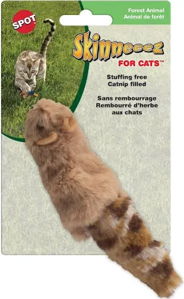 Skinneeez Forest Creature Cat Toy