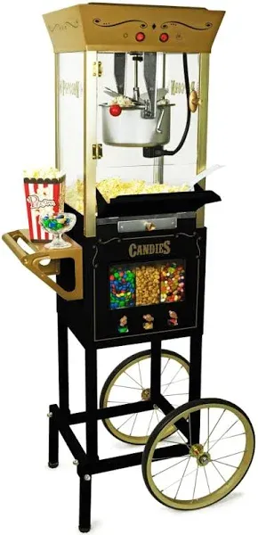 Nostalgia Candy Popcorn Cart