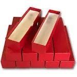 Guardhouse Lot of 10 Single Row 2x2 Storage Boxes for Coin Plastic & Paper Cardboard Flips