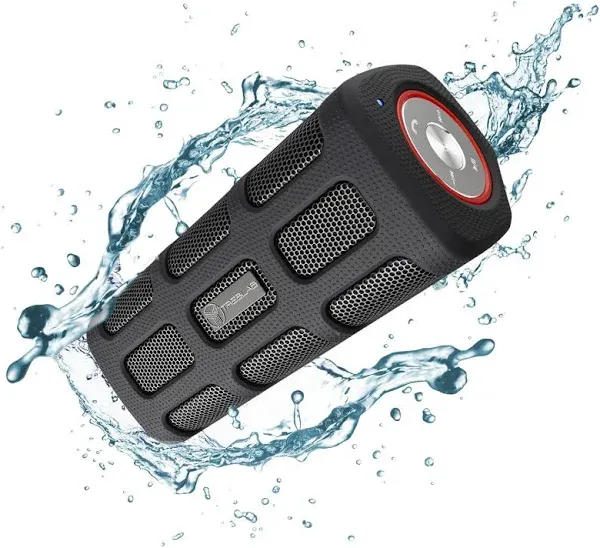 TREBLAB FX100 Bluetooth Portable Wireless Speaker Rugged Outdoors w/ Power Bank