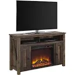 Ameriwood Home - Farmington Electric Fireplace TV Console - Rustic