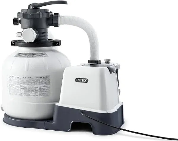 Intex 120V Krystal Clear Saltwater System and Sand Filter Pump