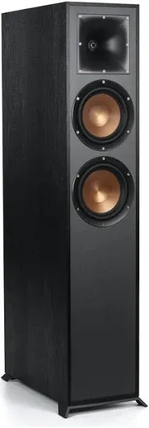 Klipsch R-625FA Powerful Dolby-Atmos Floorstanding Single Home Speaker Black