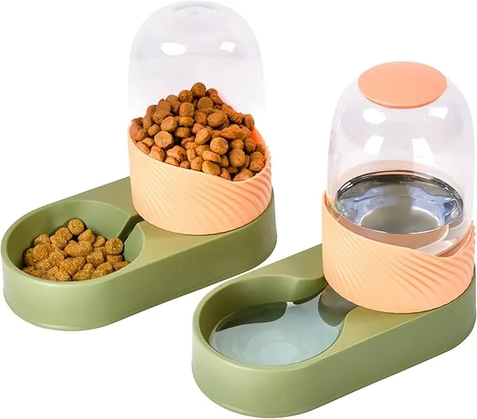 Noa Store Cat Water and Food Dispenser Set