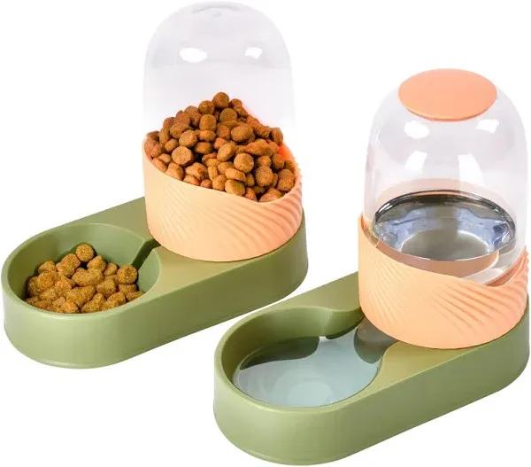 Noa Store Cat Water and Food Dispenser Set