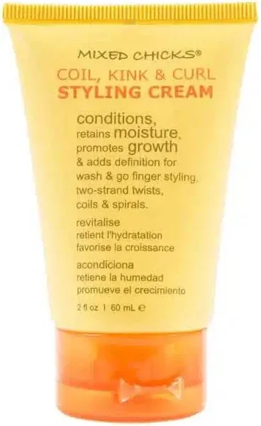 Mixed Chicks Coil Kink & Curl Styling Cream - 12 fl oz jar