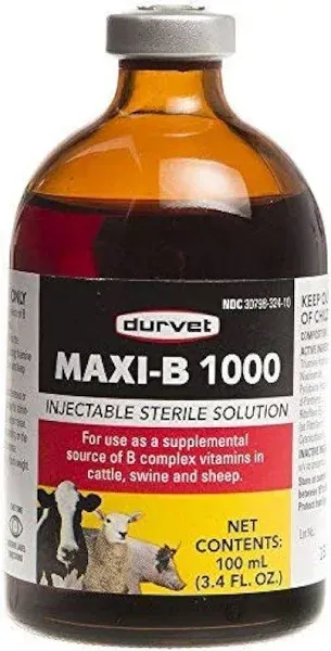 Durvet Maxi B 1000 Bottle