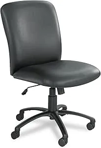 Safco Uber Big & Tall Mid-Back Chair - Black