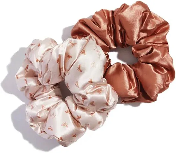 Disney x Kitsch Desert Crown Satin Pillow Scrunchies