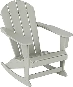 Bayview Classic Seashell Rocking Chair