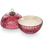 Illume Balsam & Cedar Mercury Ornament Candle Red