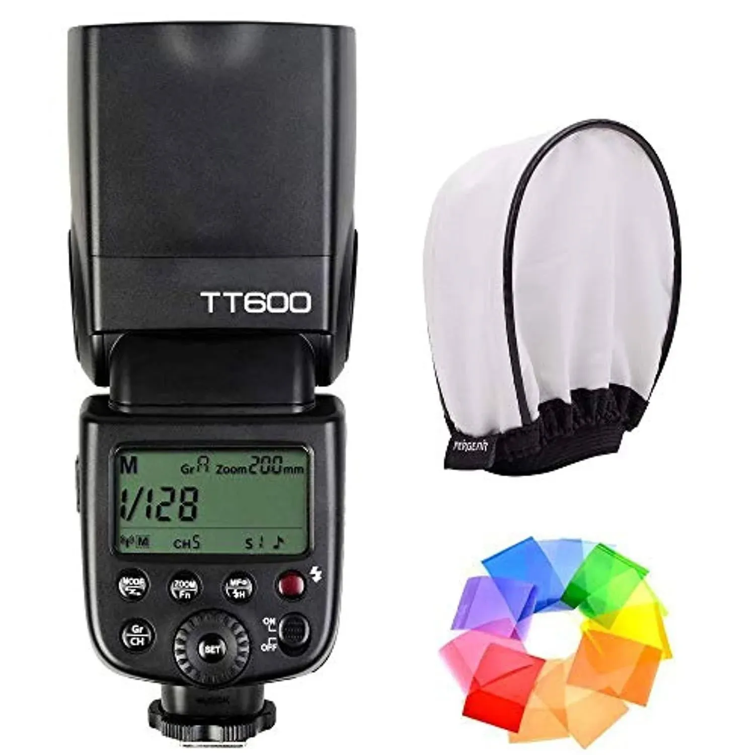 Godox TT600 Speedlite Flash with Built-in 2.4G Wireless Transmission for Canon, Nikon, Pentax, Olympus and Other Digital Cameras