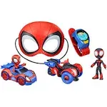 Spidey and His Amazing Friends Super Spidey Set Dress Up Spiderman Toys OPEN BOX