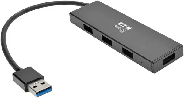 Tripp Lite 4-Port Portable USB 3.0 Superspeed Ultra-Slim Hub