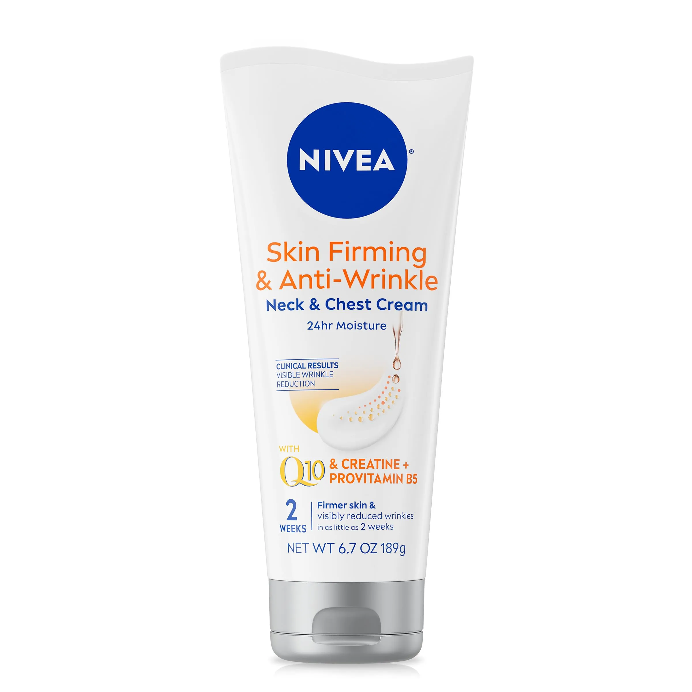 NIVEA Q10 Skin Firming and Anti-Wrinkle Neck and Chest Cream