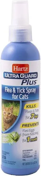 Hartz UltraGuard Plus Flea & Tick Spray for Cats