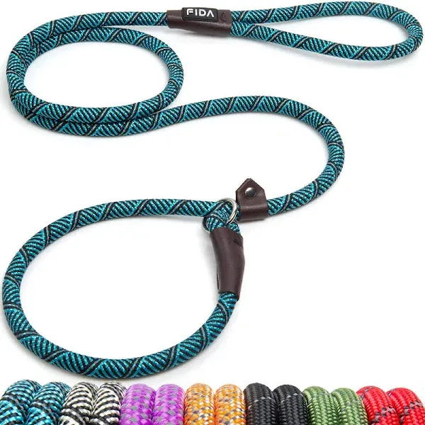 Durable Slip Lead Dog Loop Leash 6 FT X 1/2&#034; Heavy Comtable