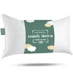 ComfyDown 95% Feather 5% Down, Rectangle Decorative Pillow Insert, Sham STUFFER. - 14" x 36"