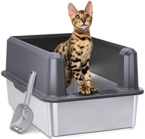 WoofiGo XL Extra Large Cat Litter Box