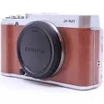 FUJIFILM X-M1 Mirrorless Digital Camera Body - Silver