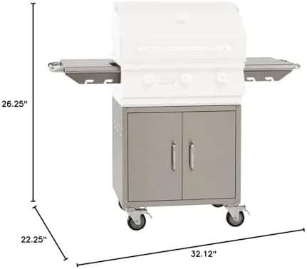 Bull Steer Premium 24-Inch Grill Cart Bottom 69500