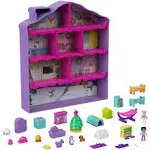 Polly Pocket Advent Calendar Winter House Design 4 Floors 8 Rooms 25 Surprises