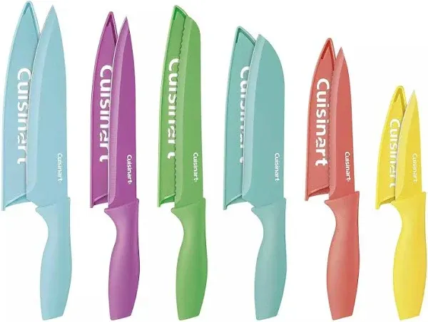 Cuisinart Advantage Color Collection 12-Piece Knife Set