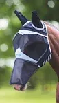 Shires Fine Mesh Fly Mask with Ears & Nose