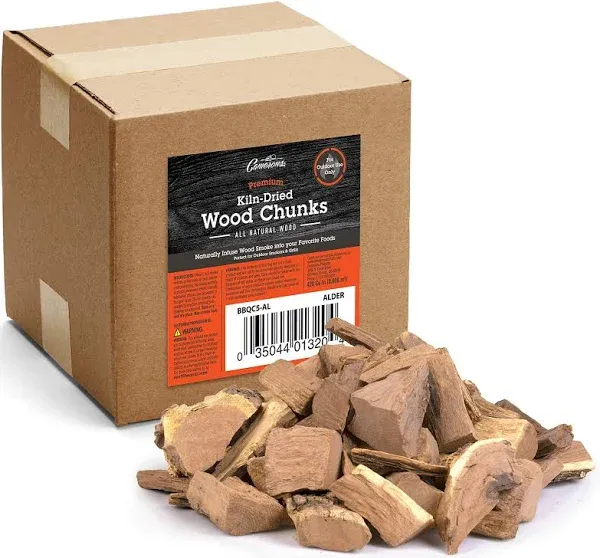 Camerons All Natural Wood Chips for Smoker 420 cu. In. Box Approx 5 Pounds