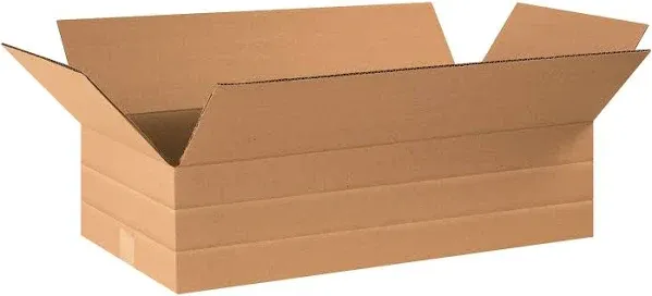 AVIDITI Shipping Boxes Medium 24"L x 12"W x 6"H, 20-Pack | Corrugated Cardboard Box for Packing, Moving and Storage 24x12x6 24126