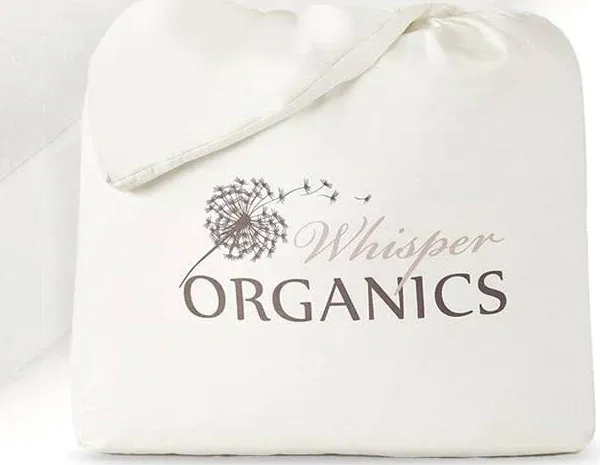 Whisper Organics 100% Organic Waterproof Mattress Protector