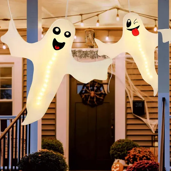 Geefuun Halloween Ghost Hanging Decoration