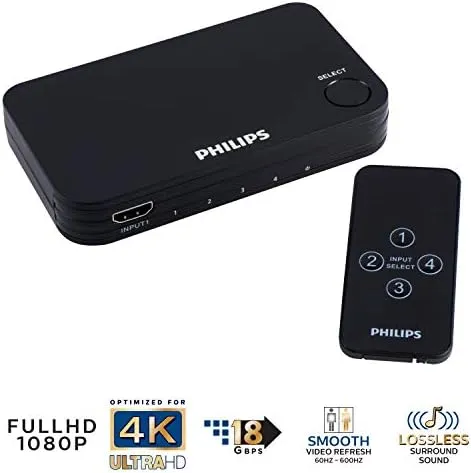 Philips 4-Port HDMI Switch