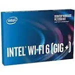 Intel AX200.NGWG.DTK Wi-Fi 6 (Gig+) Desktop Kit