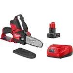 Milwaukee 2527-21 M12 Fuel Hatchet 6" Pruning Saw Kit