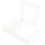 ClearBags 4 1/2 inch x 1 inch x 5 7/8 inch Crystal Clear Boxes (25 Pieces) [FB17]